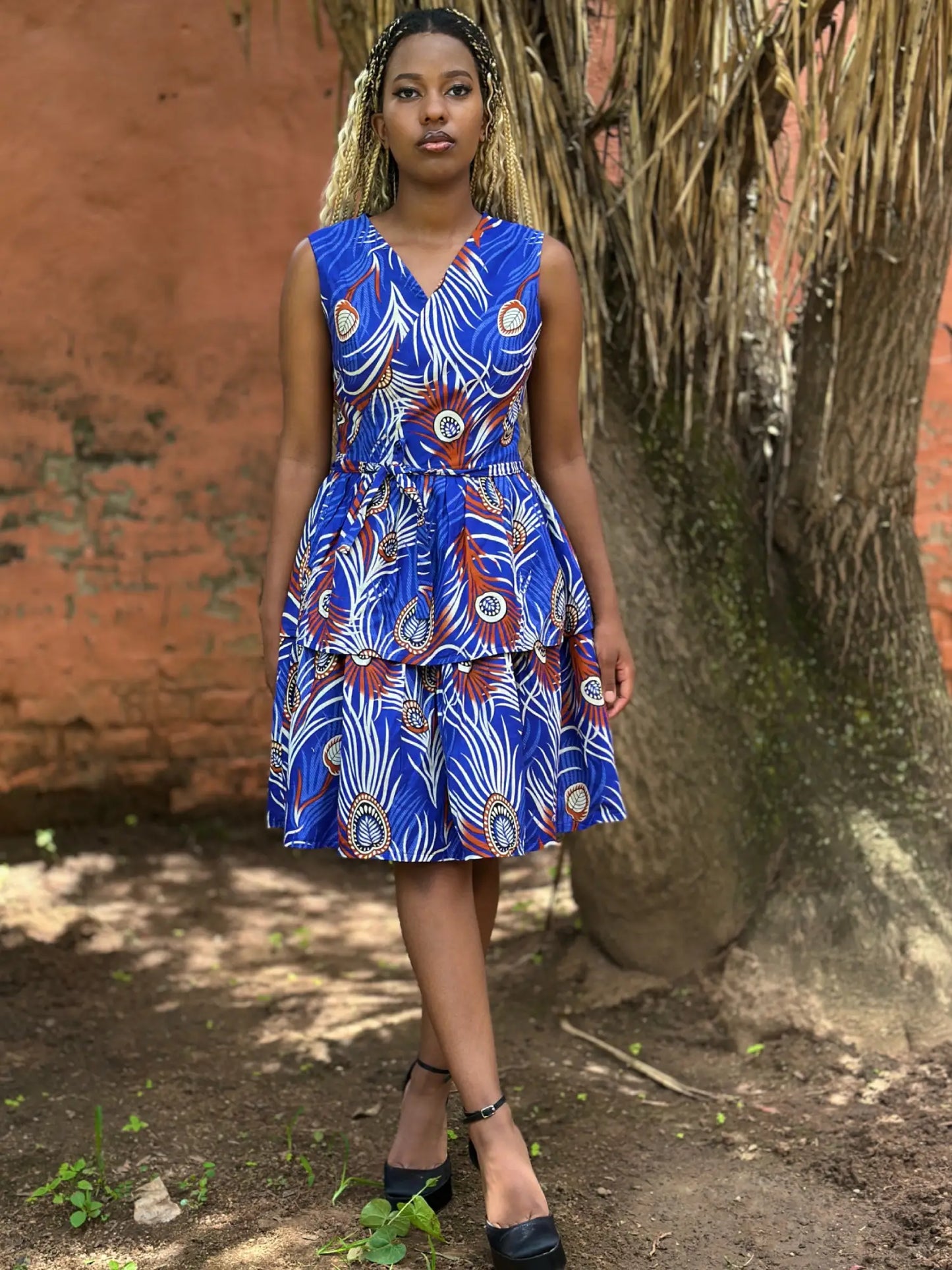 Nozi Wrap Dress - Asi Masili