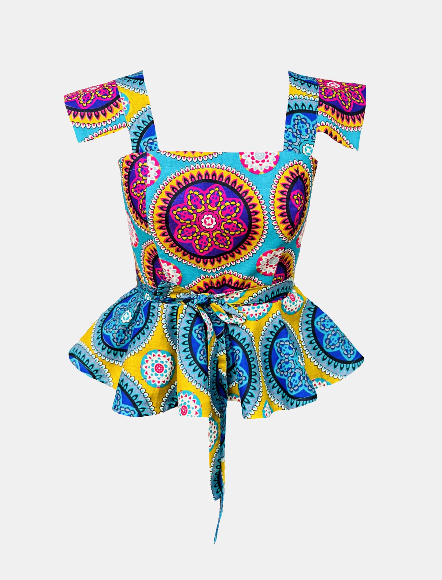 MASALA PEPLUM TOP - Asi Masili