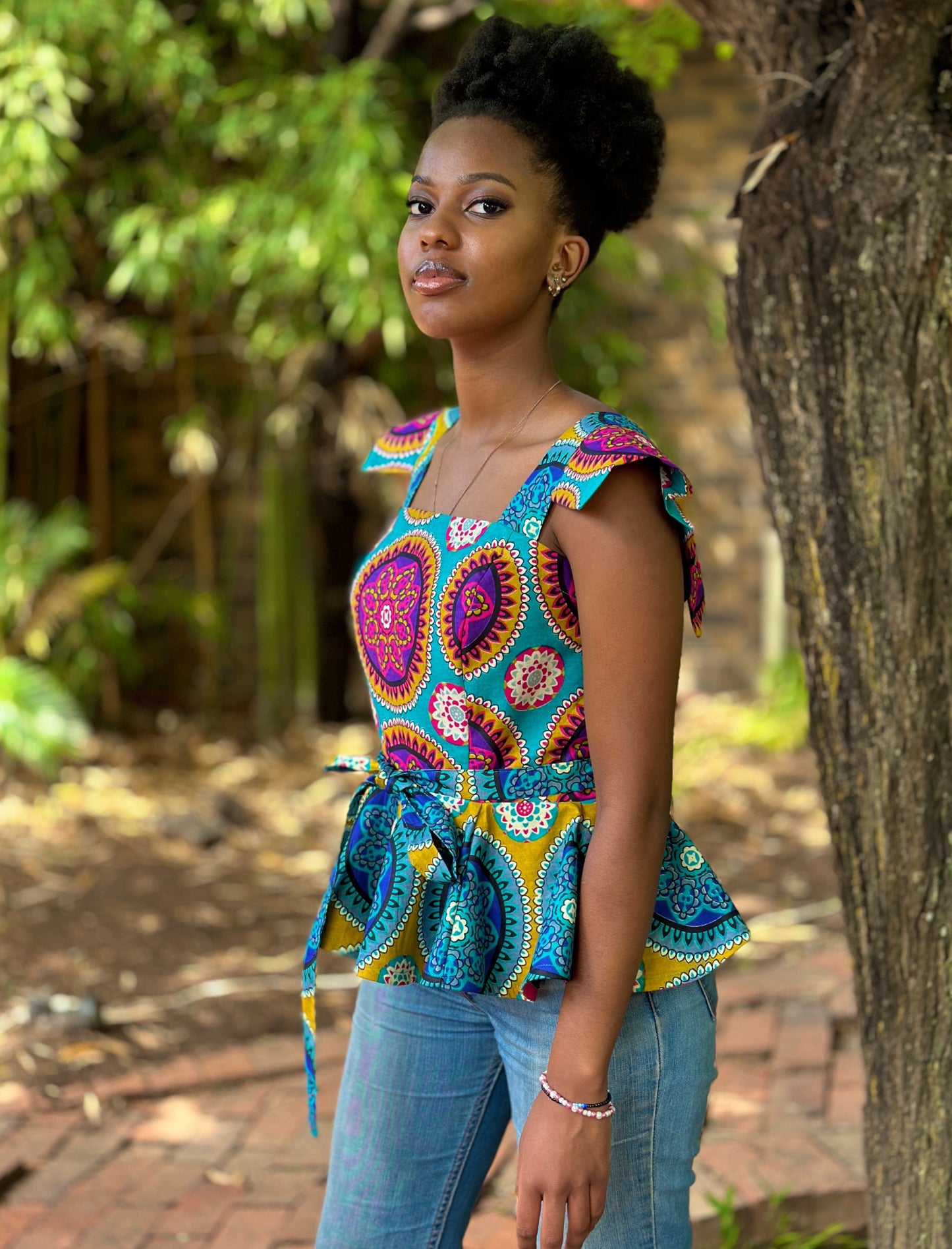 MASALA PEPLUM TOP - Asi Masili