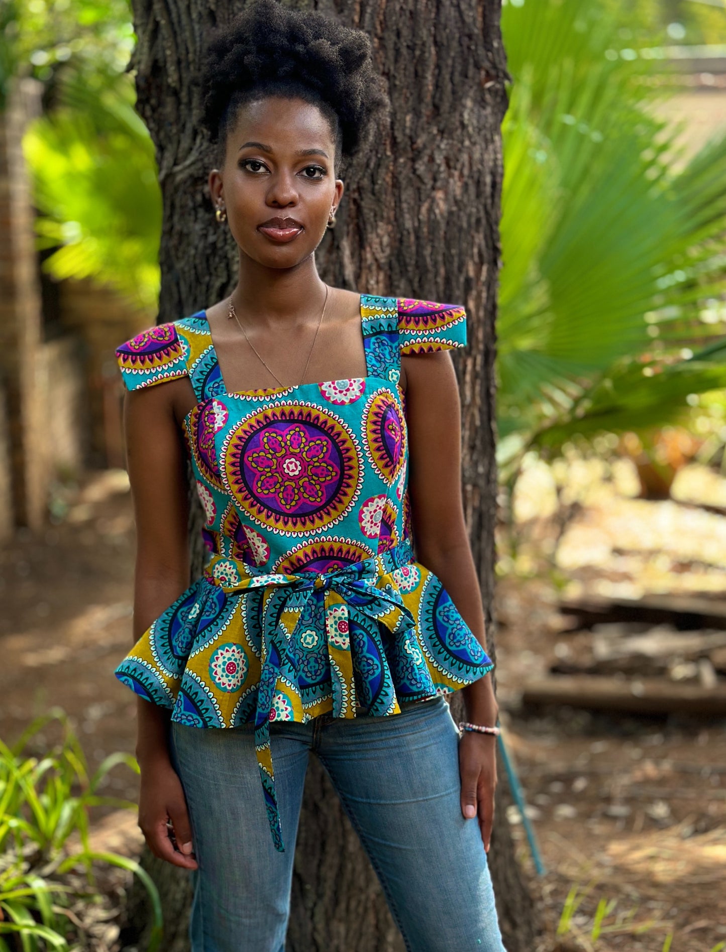 MASALA PEPLUM TOP - Asi Masili