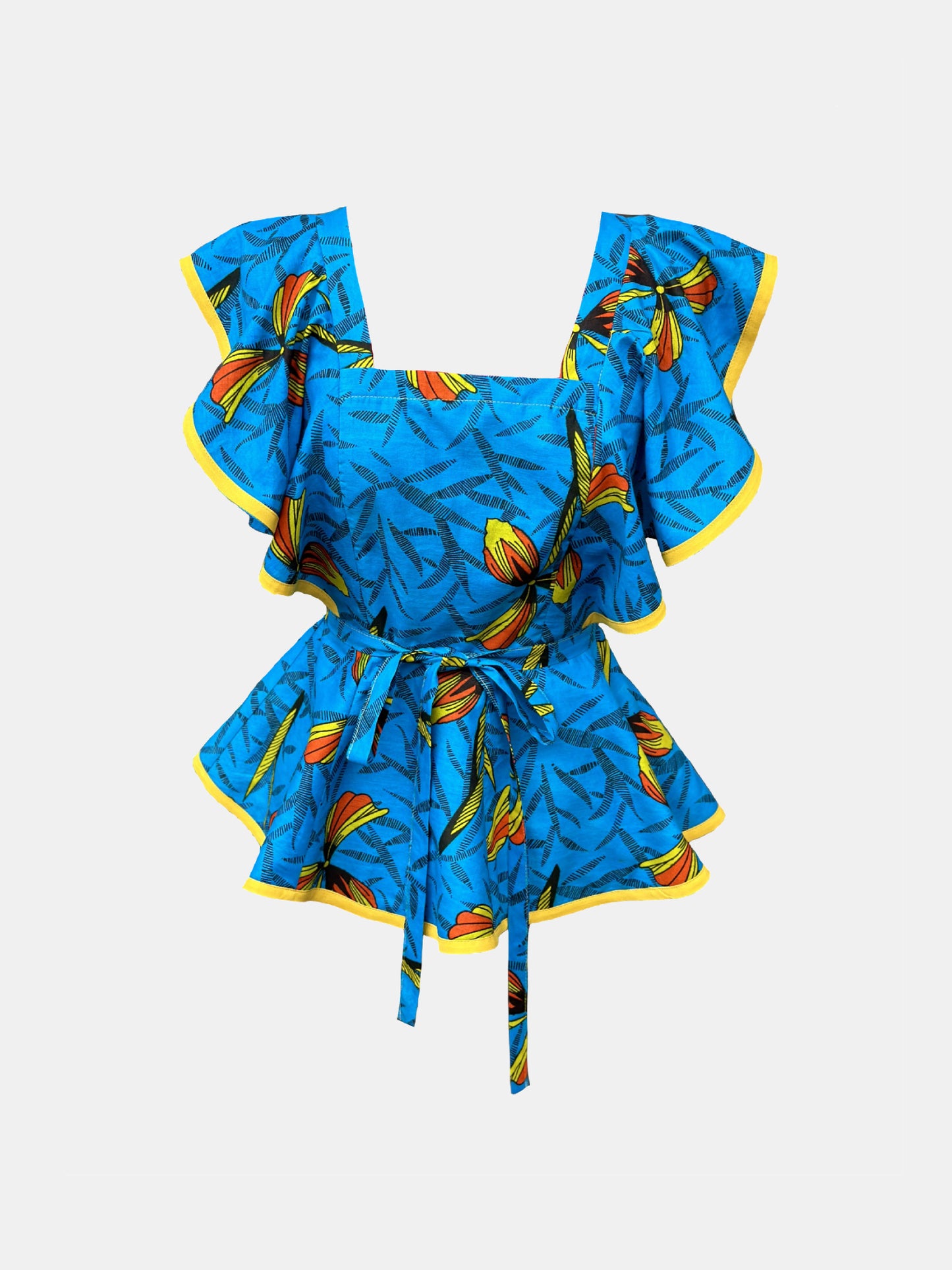 MASI PEPLUM TOP