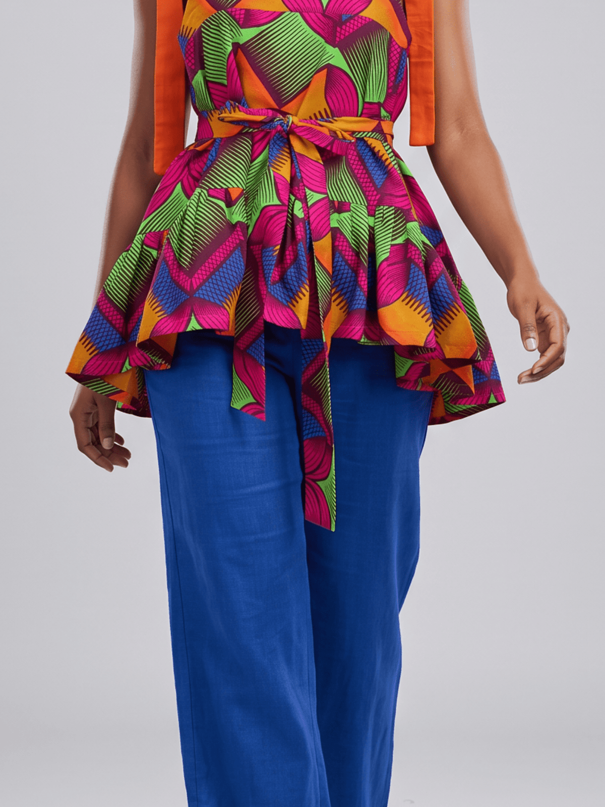 Zuri Peplum Top - Asi Masili
