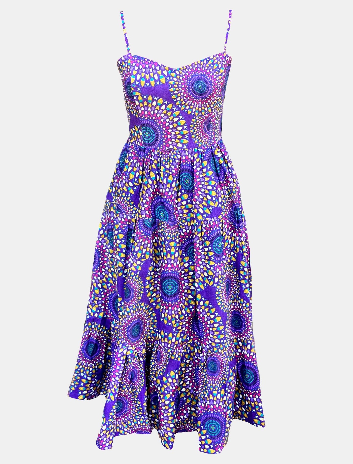 Purple Maxi Dress - Asi Masili