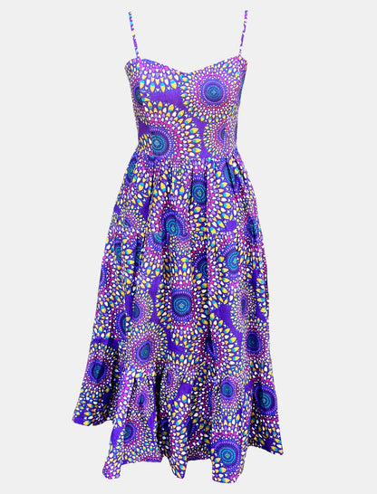 Purple Maxi Dress - Asi Masili