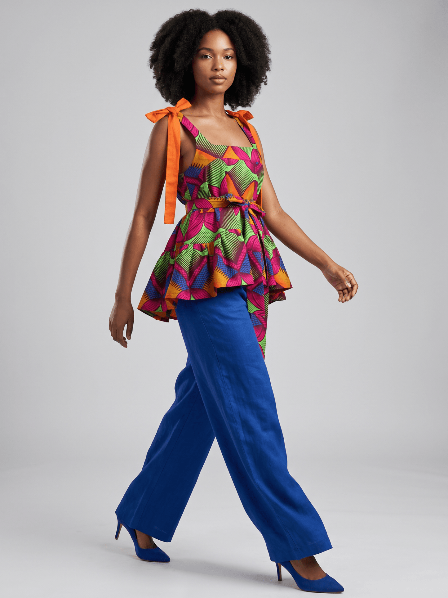 Zuri Peplum Top - Asi Masili