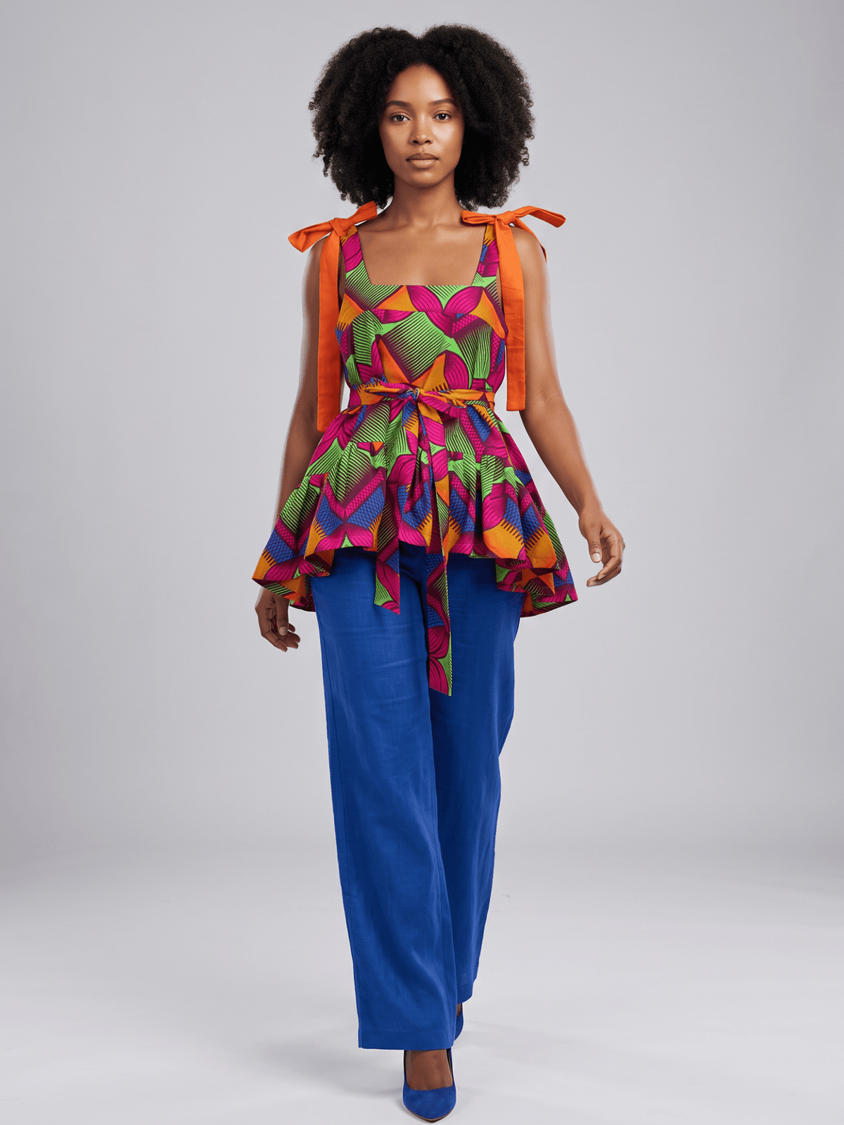 Zuri Peplum Top - Asi Masili